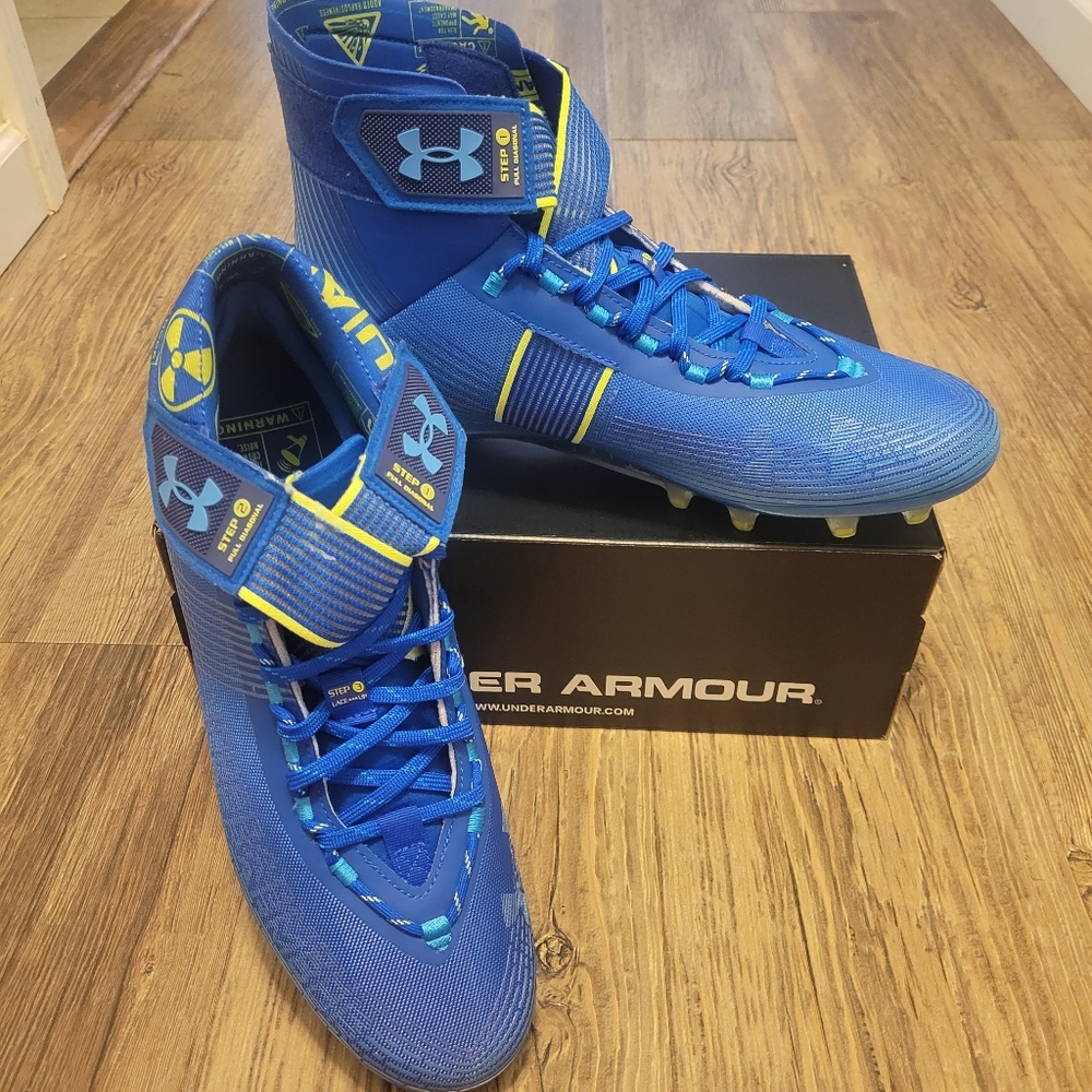Under Armour Highlight MC Football cleats size 14